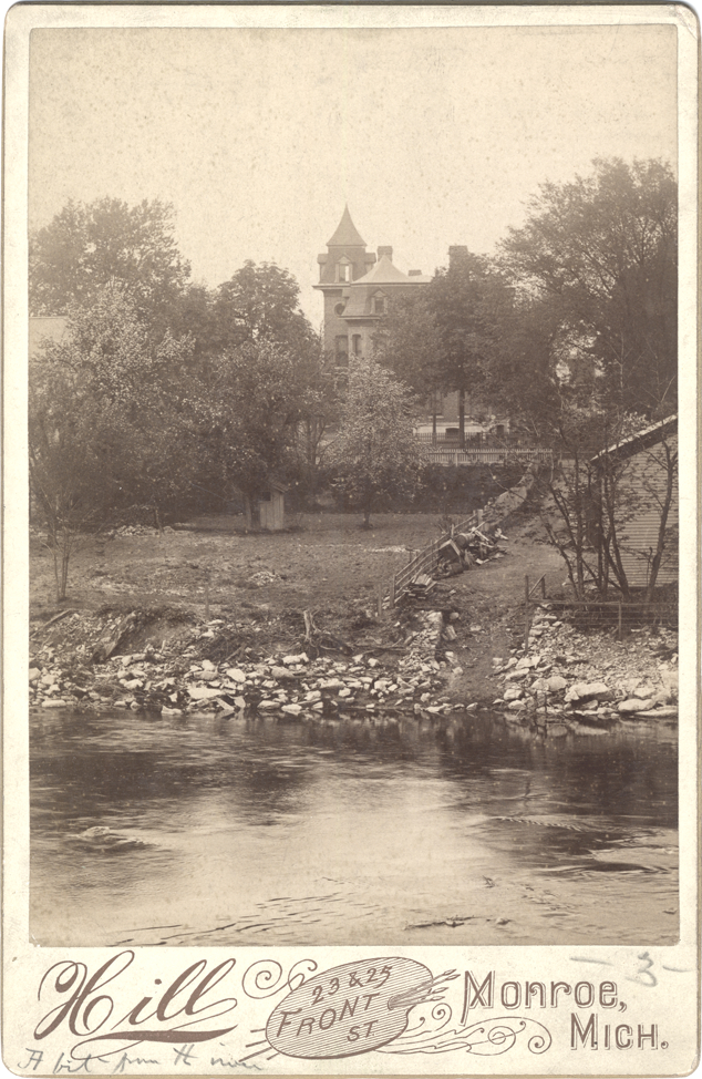 View from River Raisin into Monroe