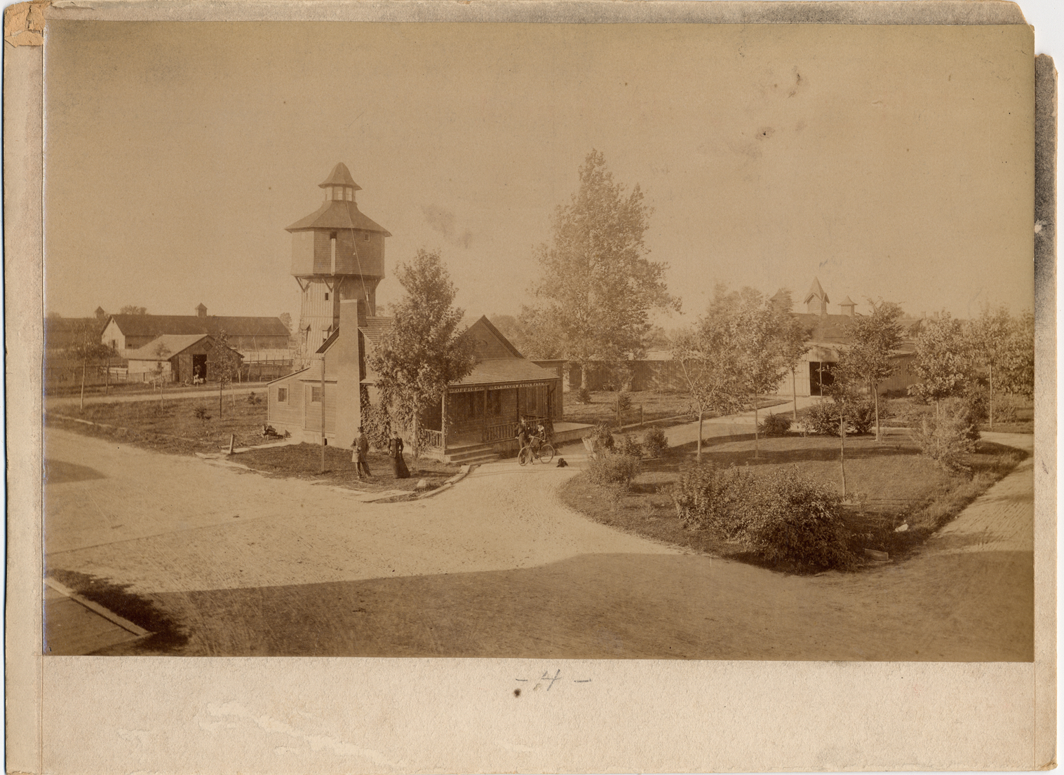 View on the Davis Stock Farm, Grosse Pointe