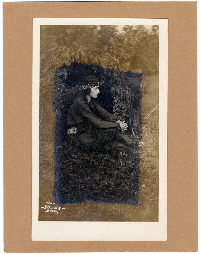 Indian woman in pageant