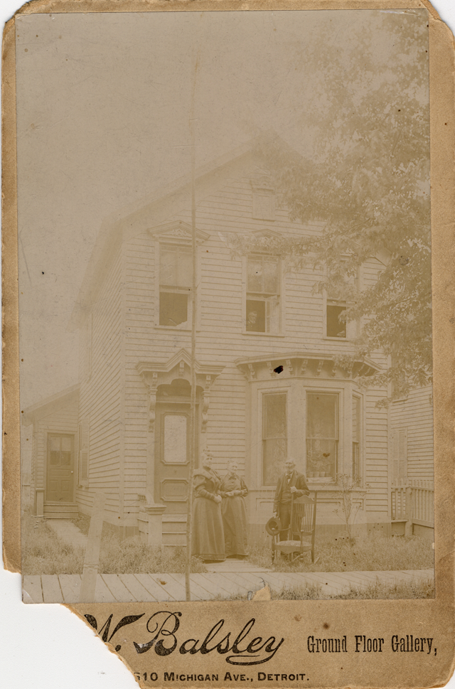 Unidentified wooden house