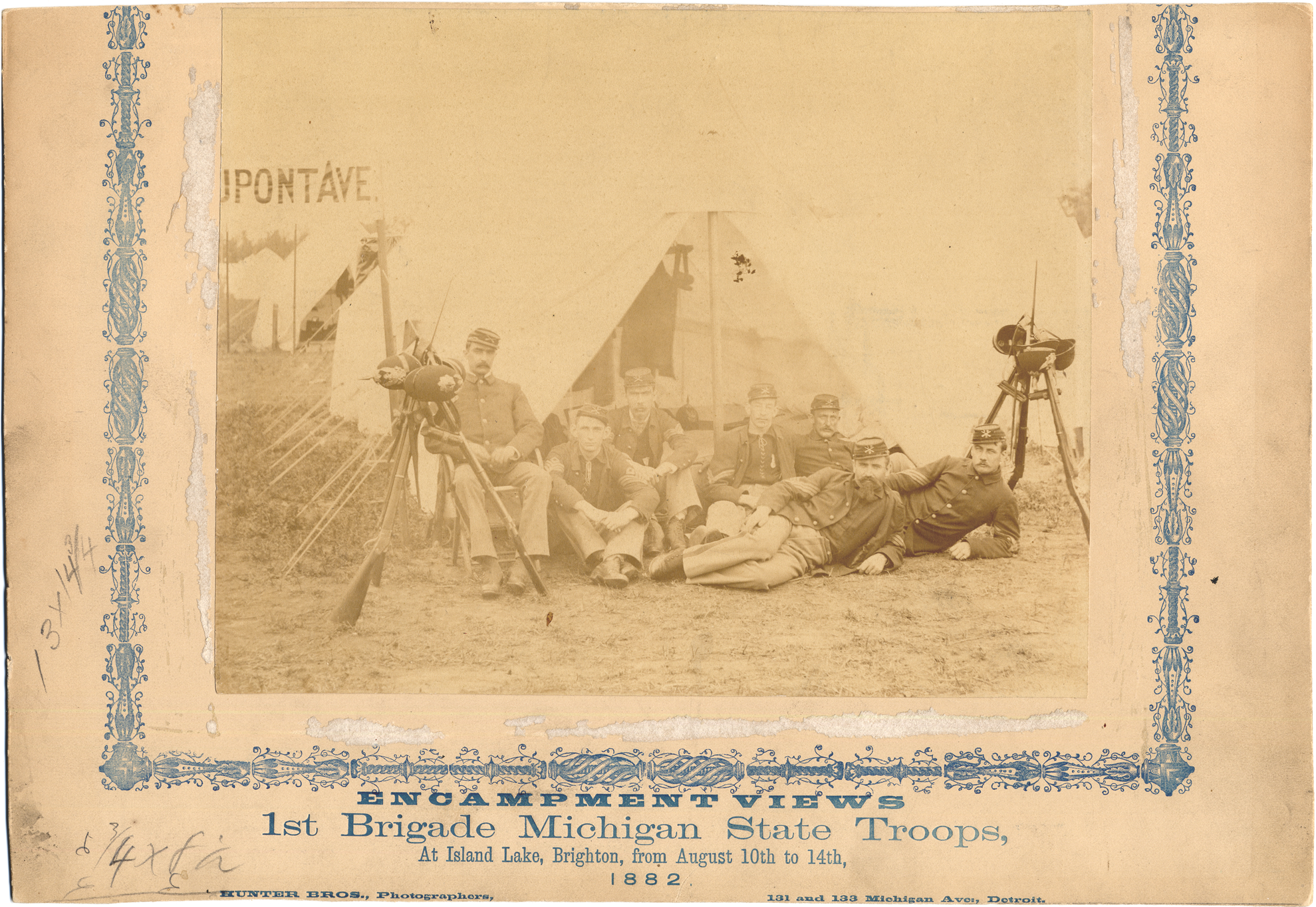 Troopers in camp