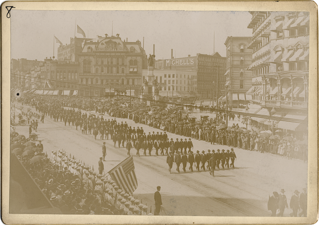 Decoration Day parade