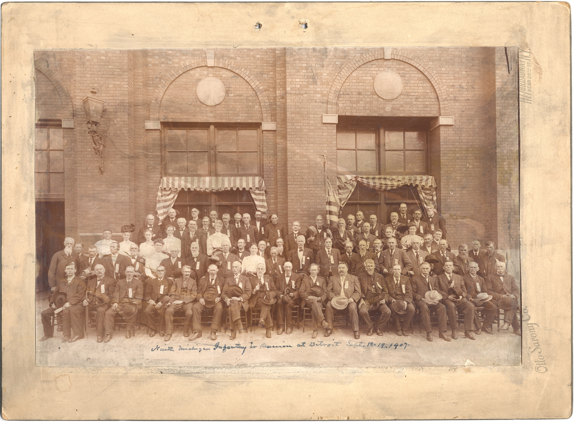 Reunion of the 9th Michigan Infantry