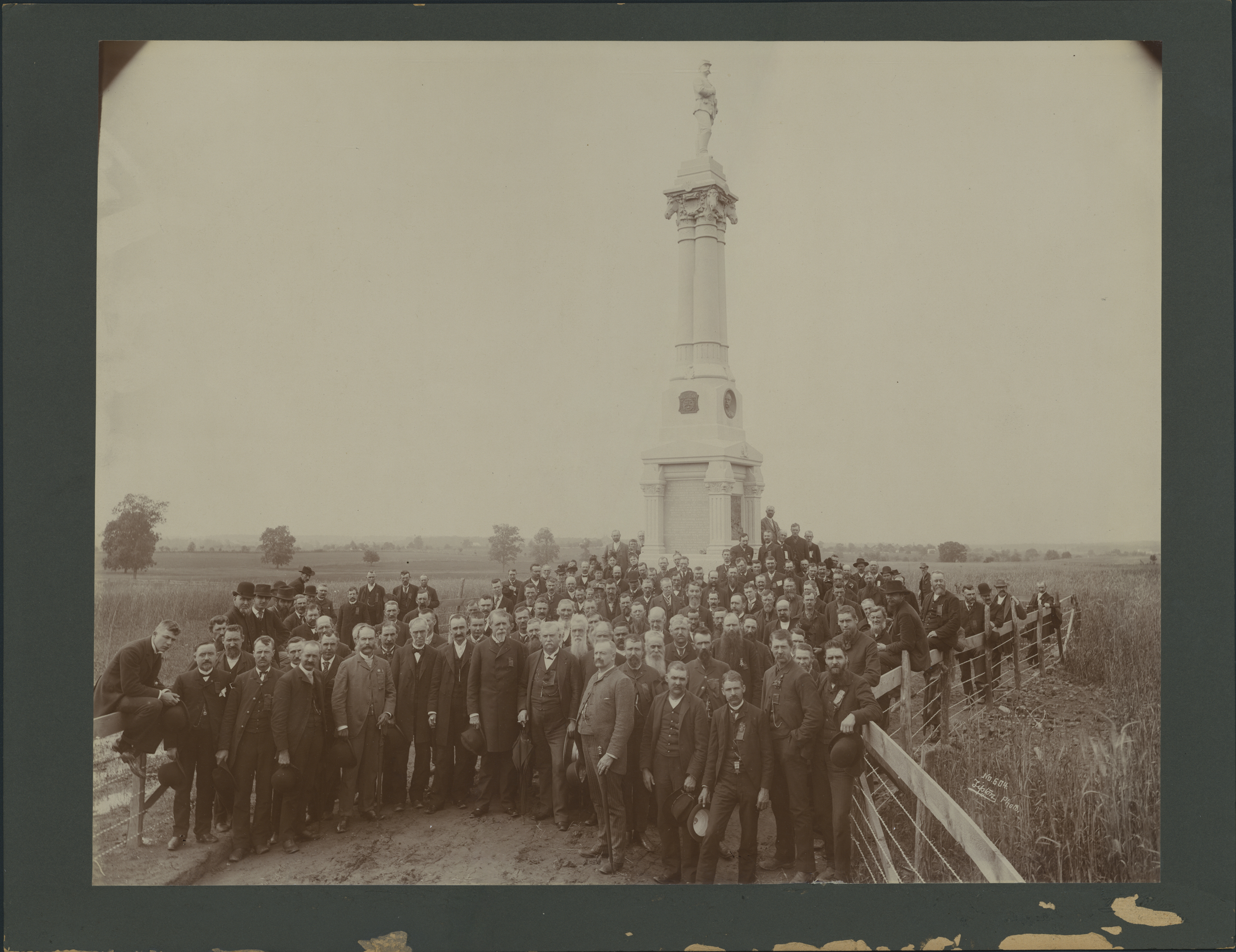 Dedication of monument to Michigan Cavalry Brigade at Gettysburg