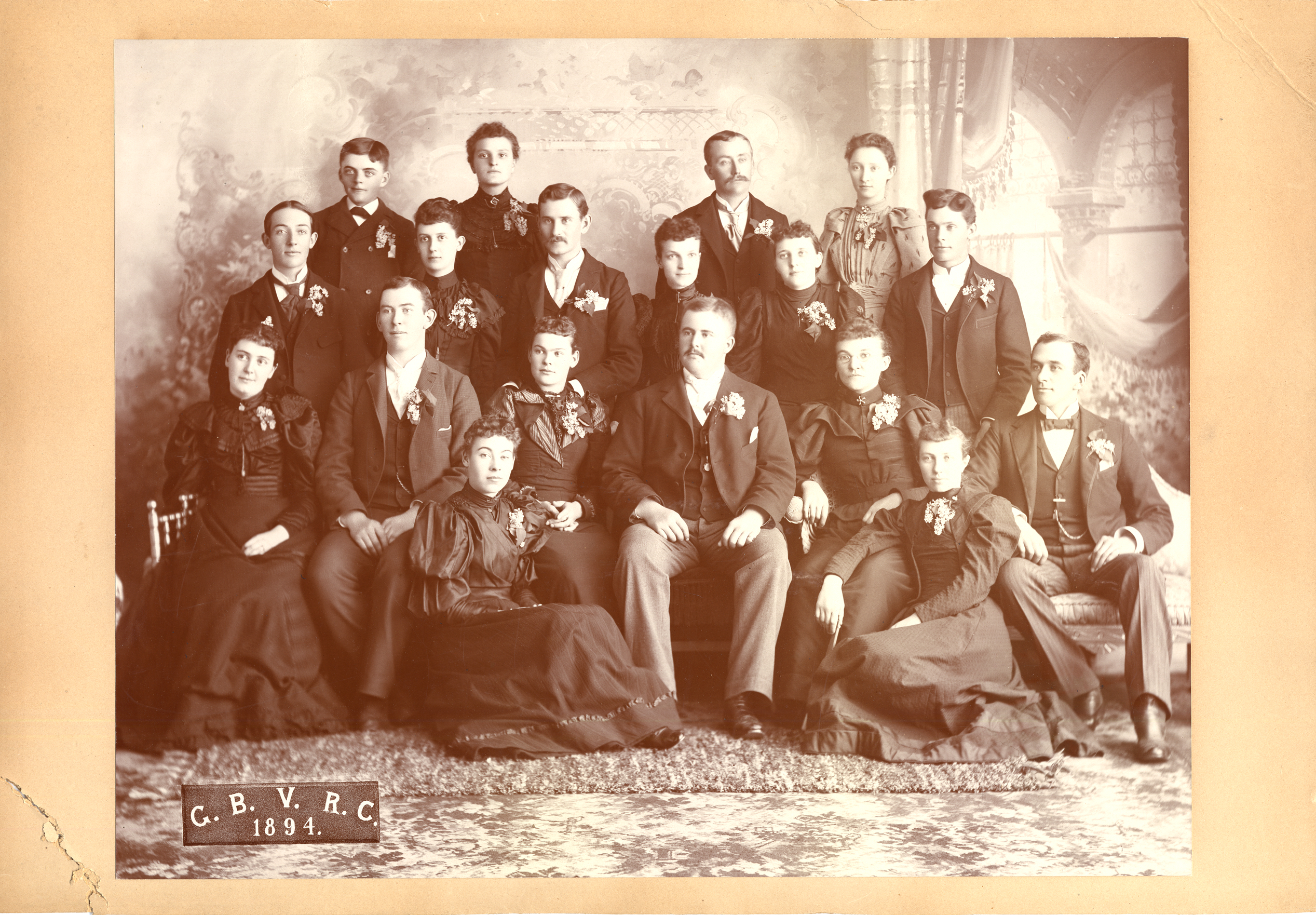 Group of people, "G.B.V.R.C."