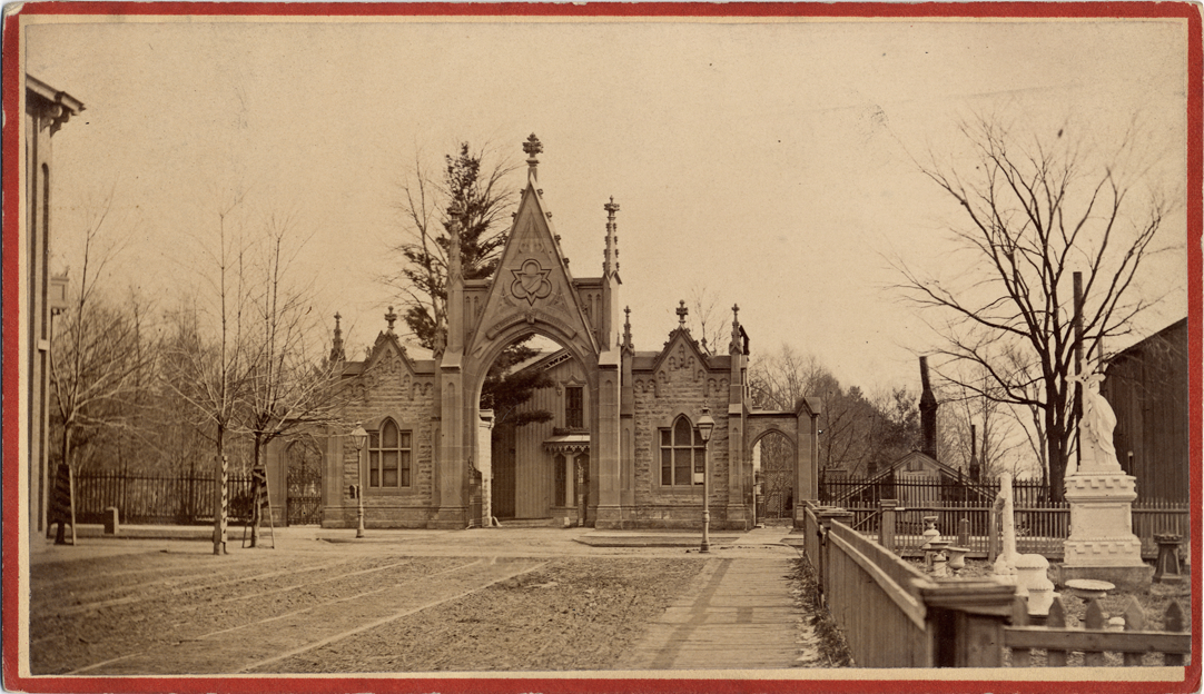 Entrance to Elmwood Cemetery
