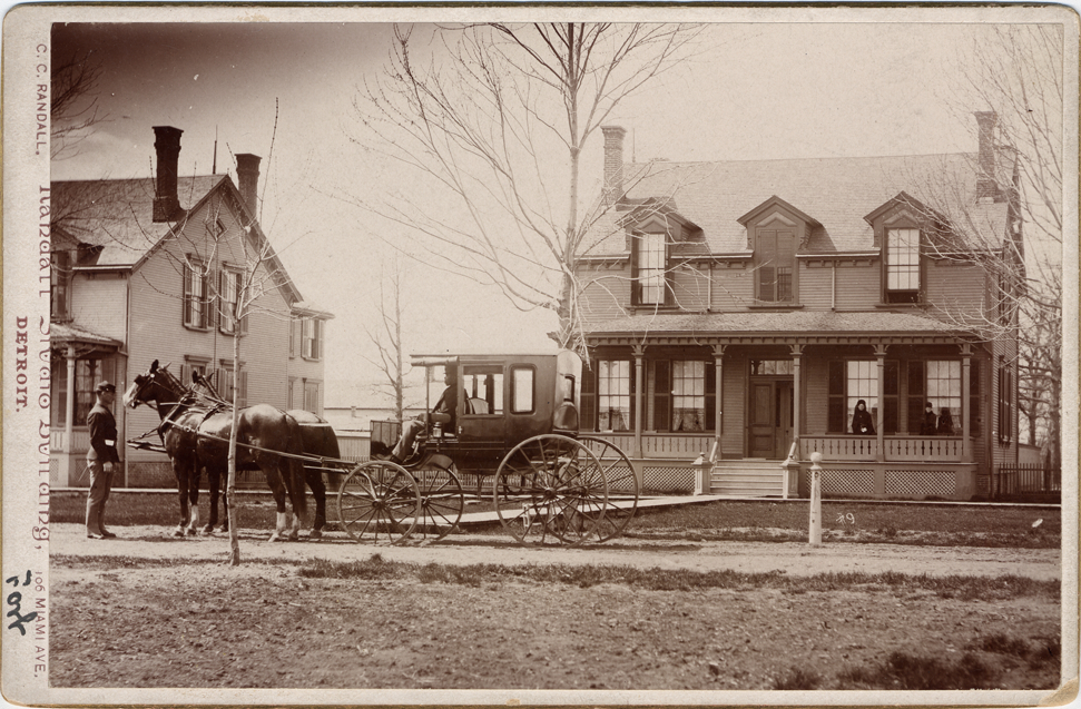 Officers' quarters at Fort Wayne