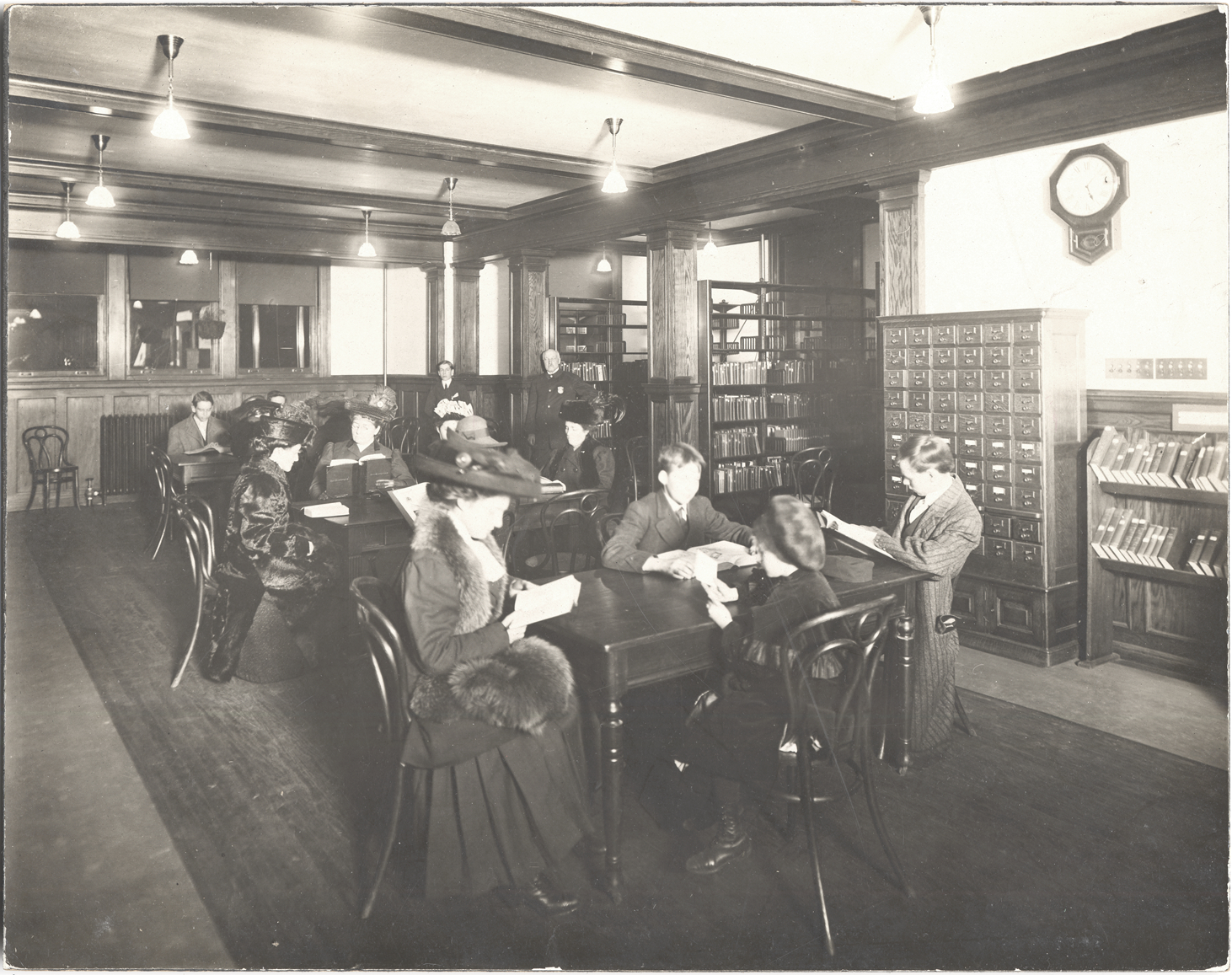 Reference Room, Scripps Branch Library
