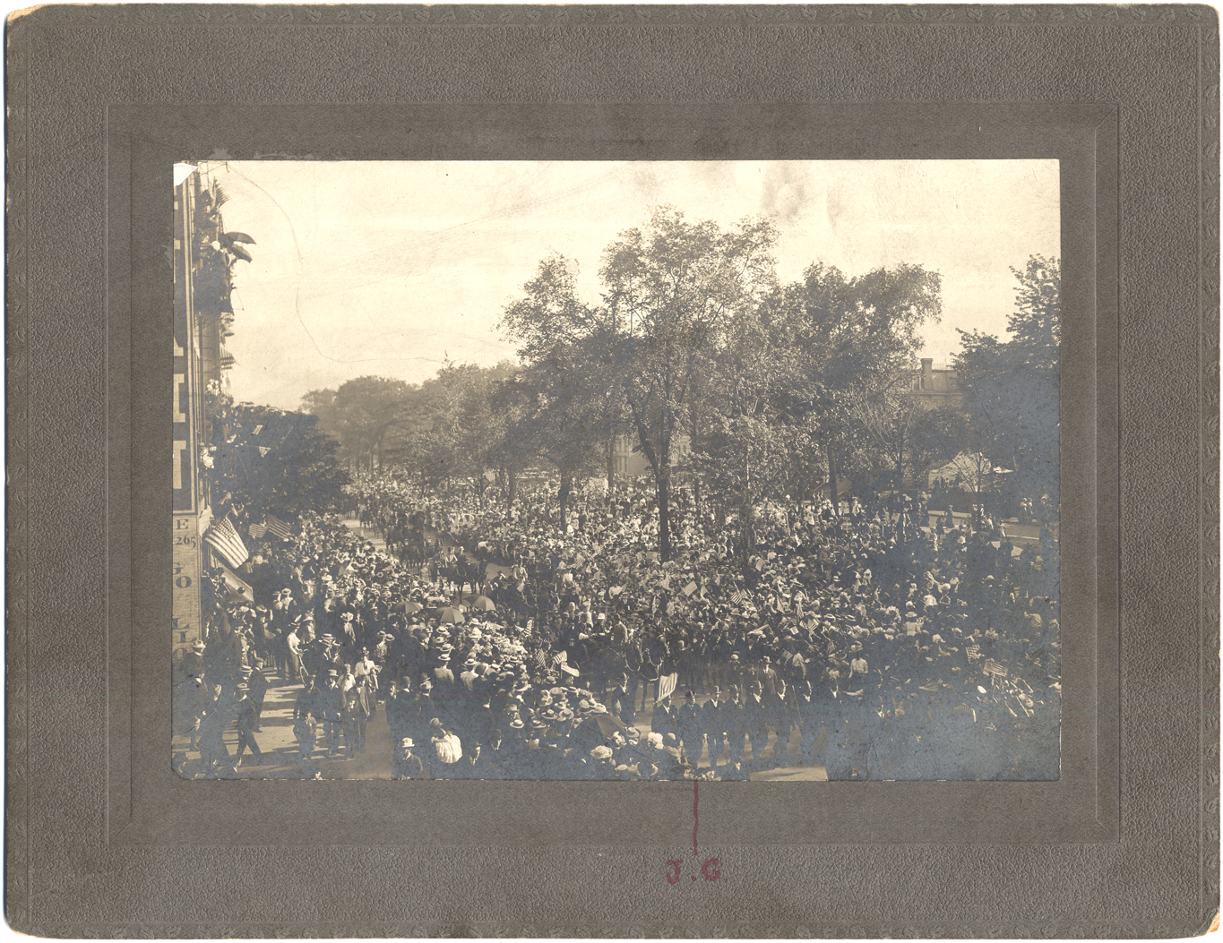 Parade honoring Admiral Dewey