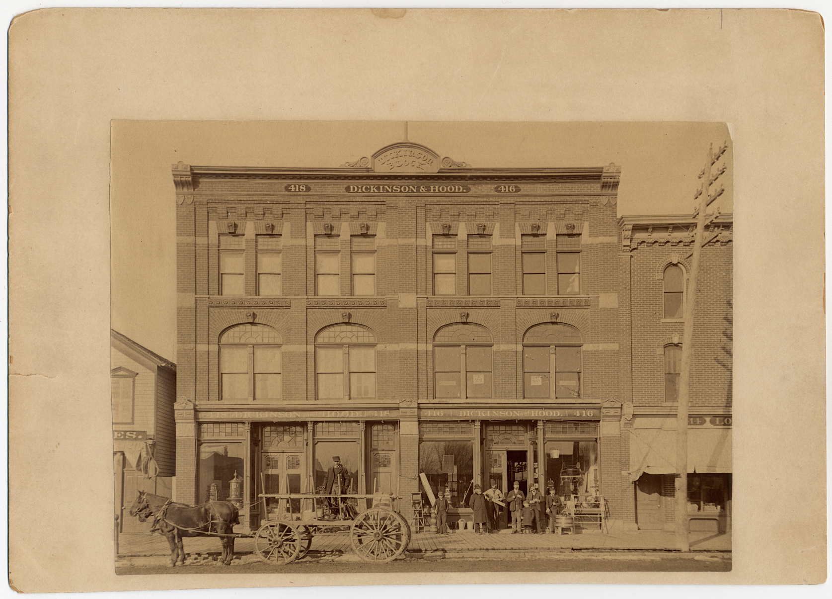 Dickinson & Hood hardware store