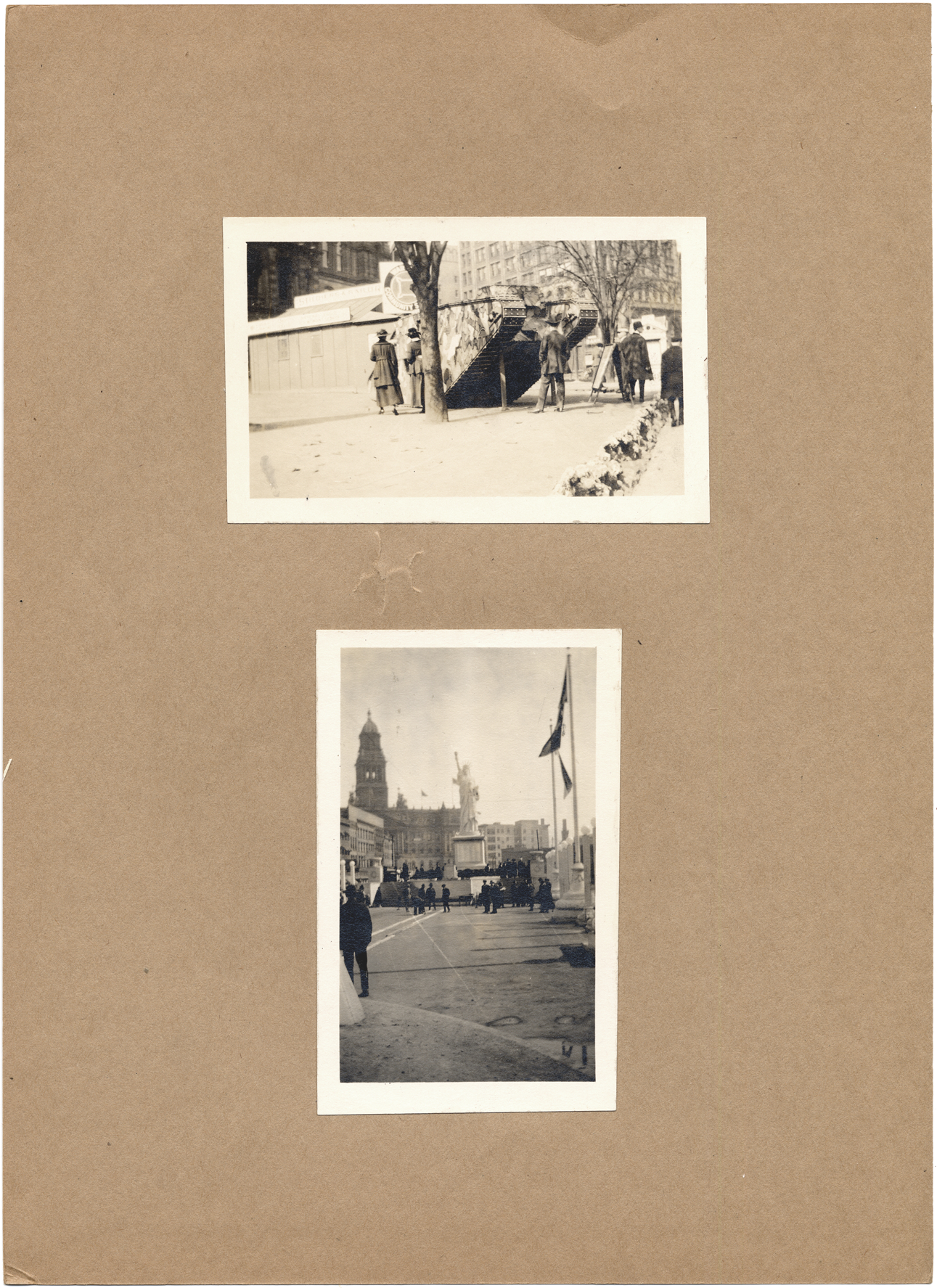 Exhibits during World War I