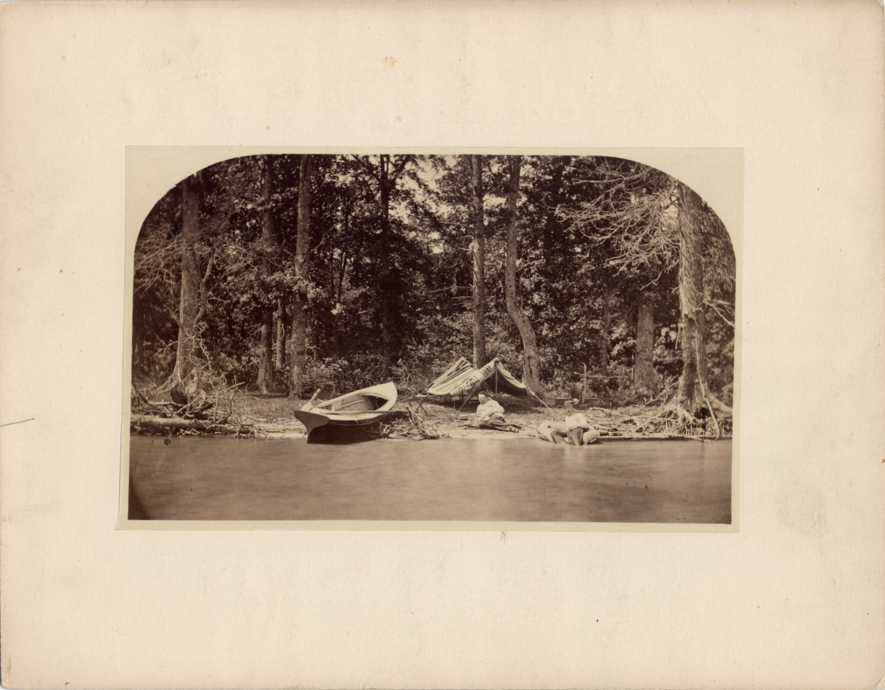 Camping on Belle Isle