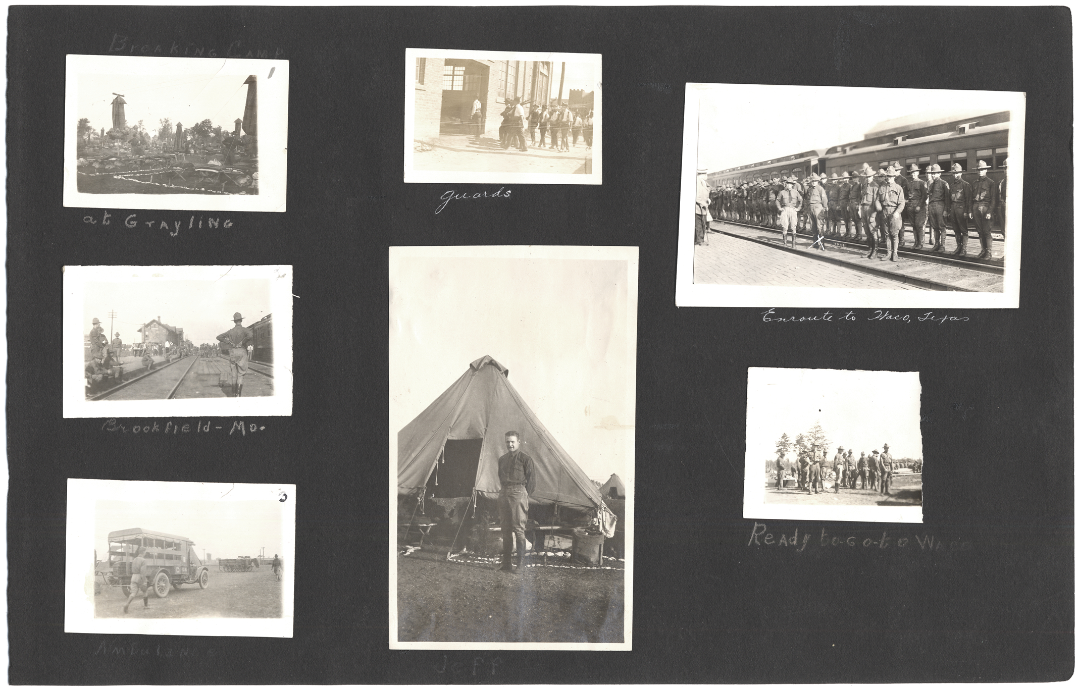 Scenes from World War I