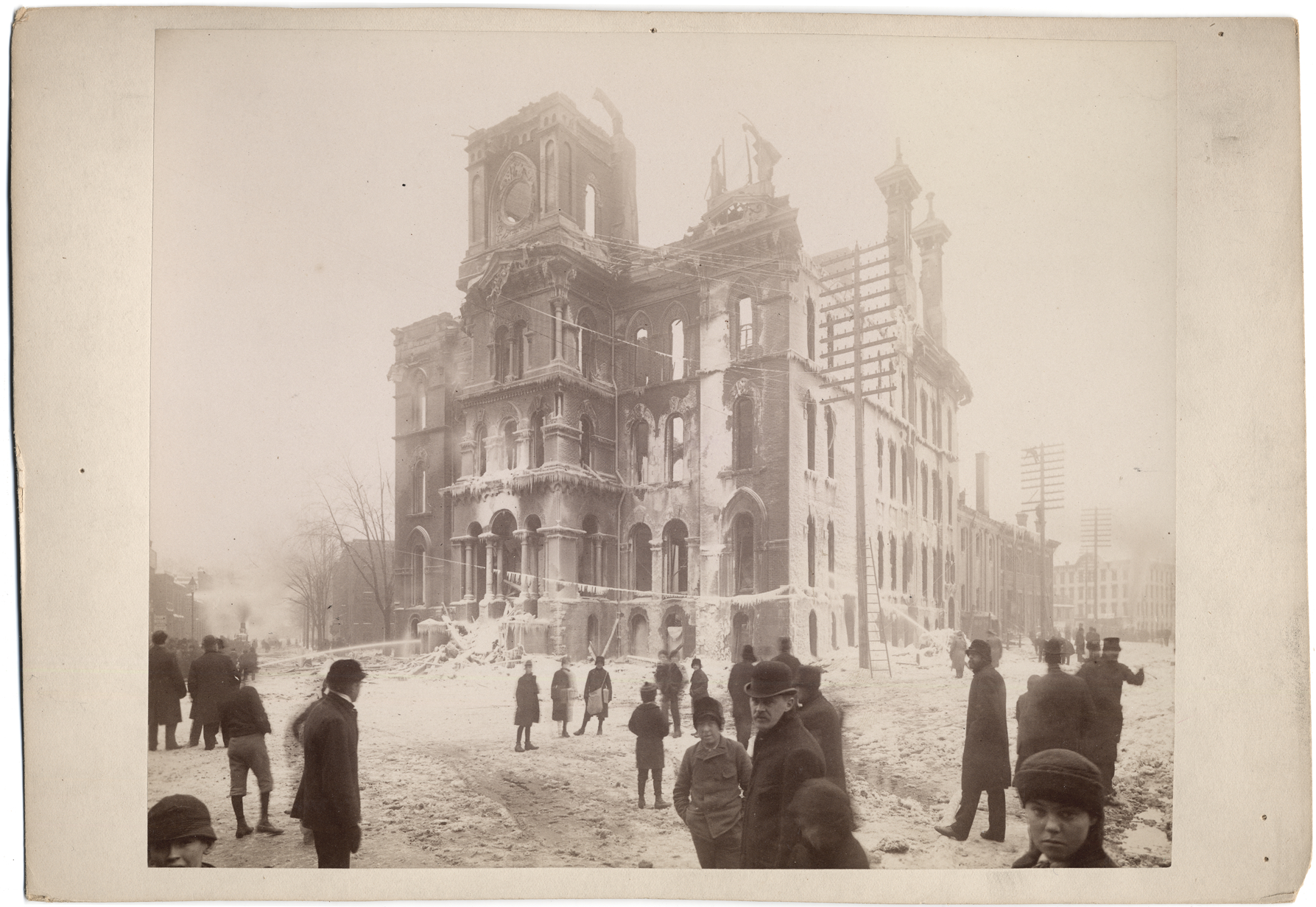 Ruins of Capitol High School