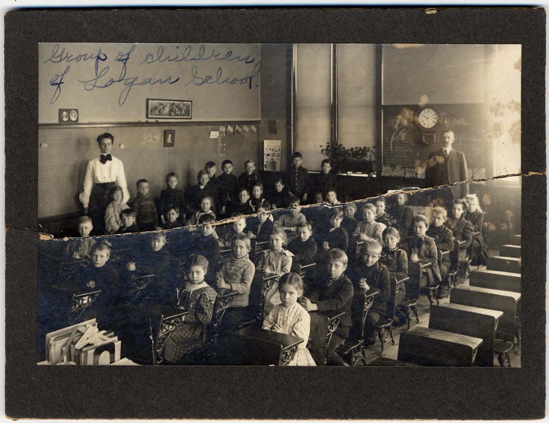 Logan School students in classroom