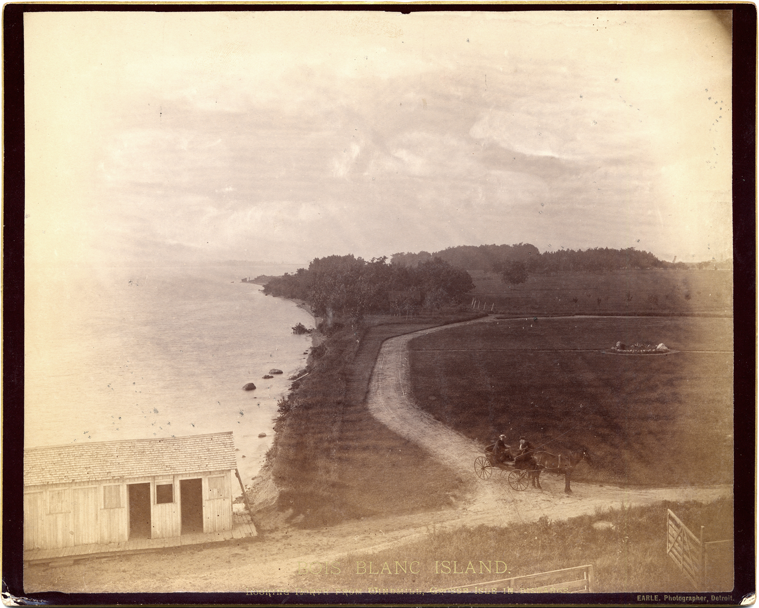 View of Bois Blanc Island