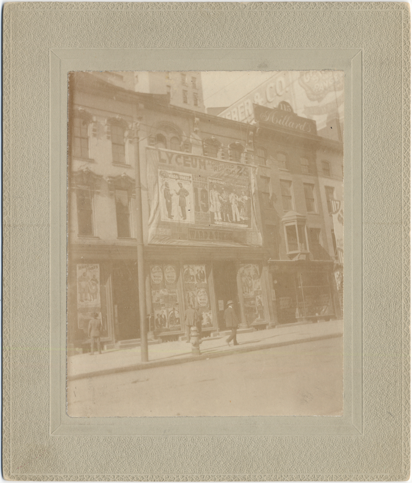 Storefronts on Woodward Avenue
