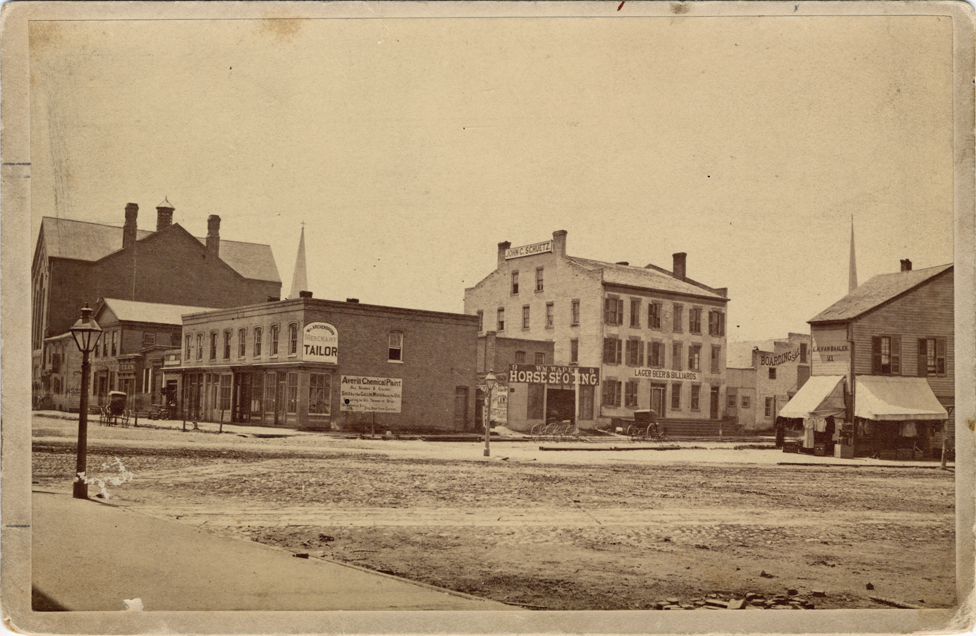 Corner of Griswold and Lafayette