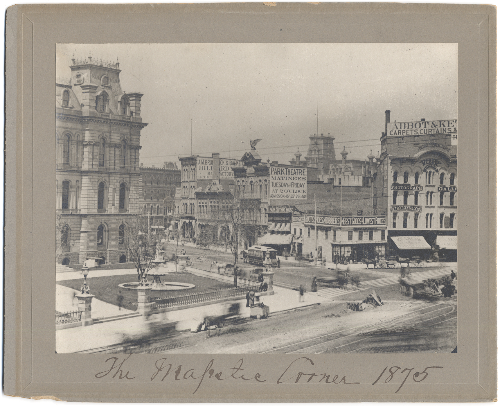 Woodward Avenue and Michigan