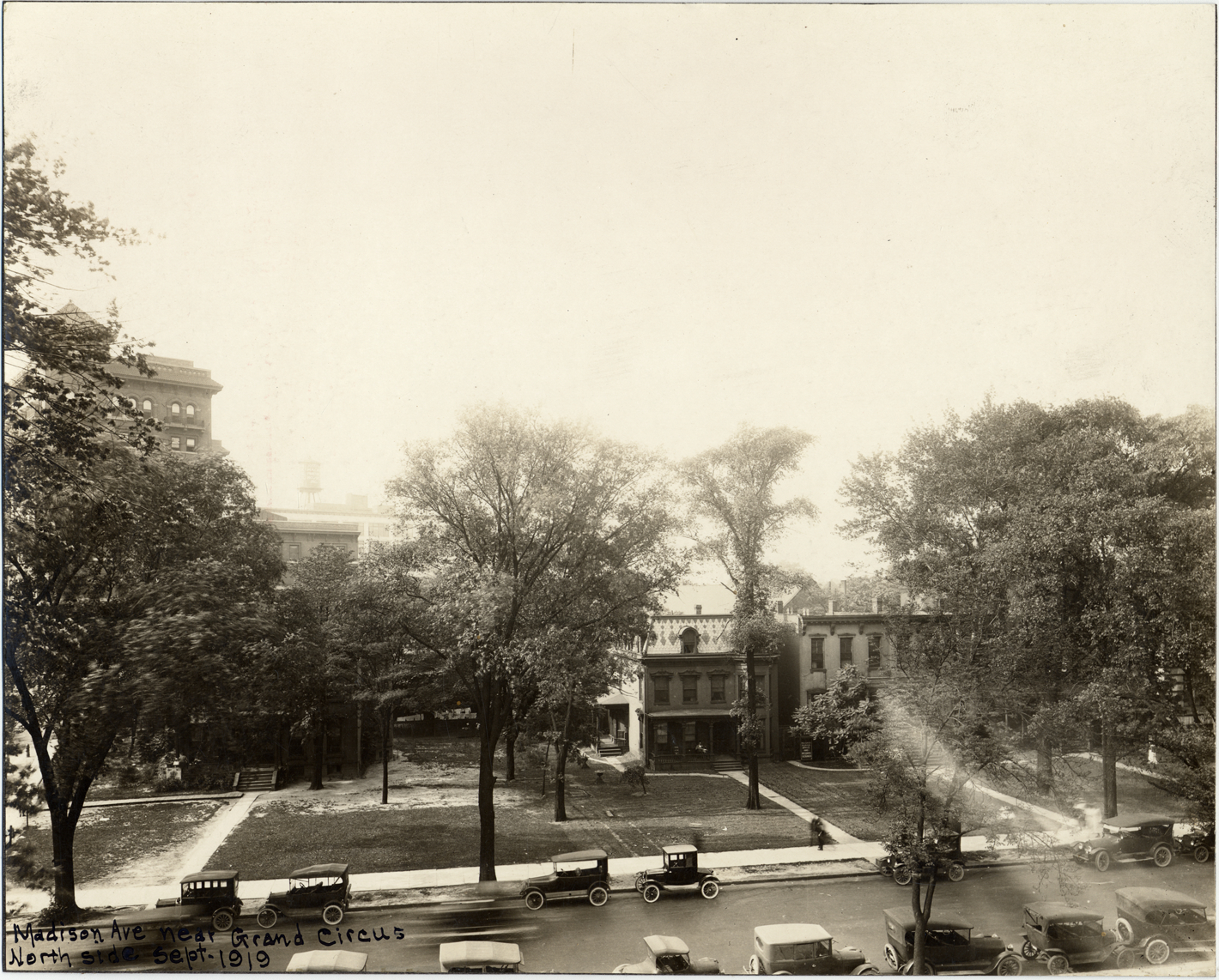 Madison Ave. looking north