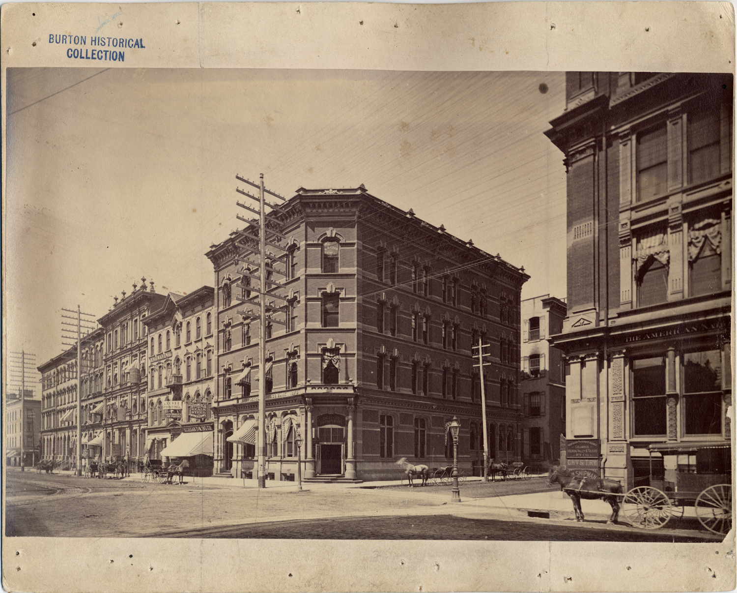 Corner of Griswold and Larned