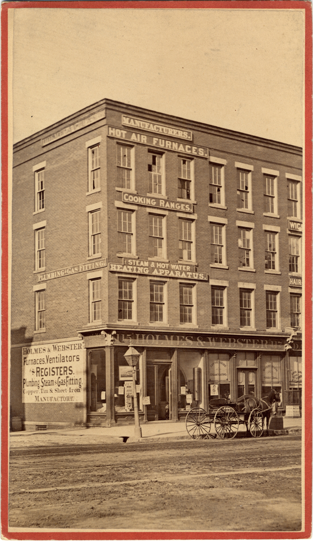 Holmes & Webster building at Jefferson & Shelby