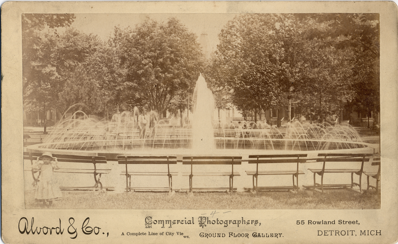 Fountain in Cass Park
