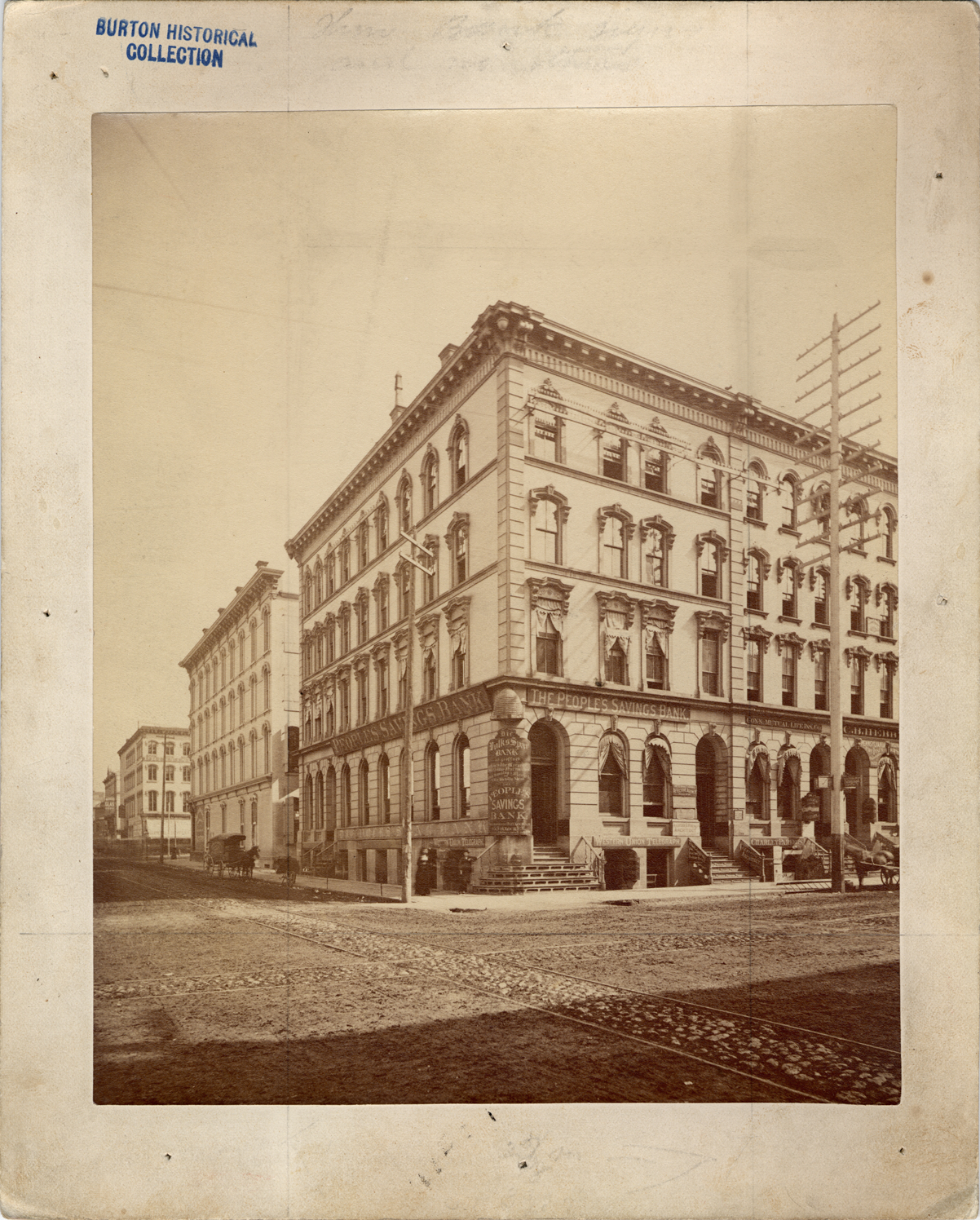 Peoples Savings Bank on Griswold and Congress