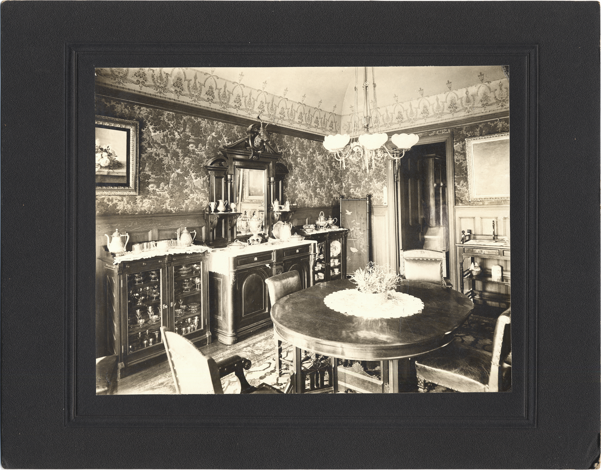 Interior of Richard Storrs Willis residence
