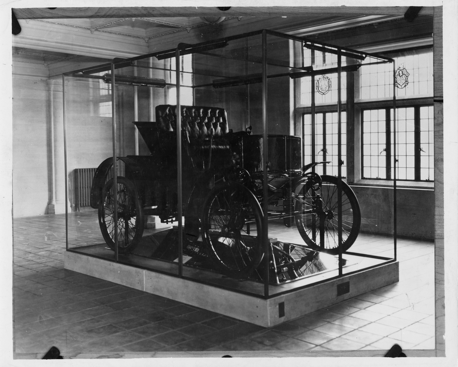 1899 Packard on display at Lehigh University