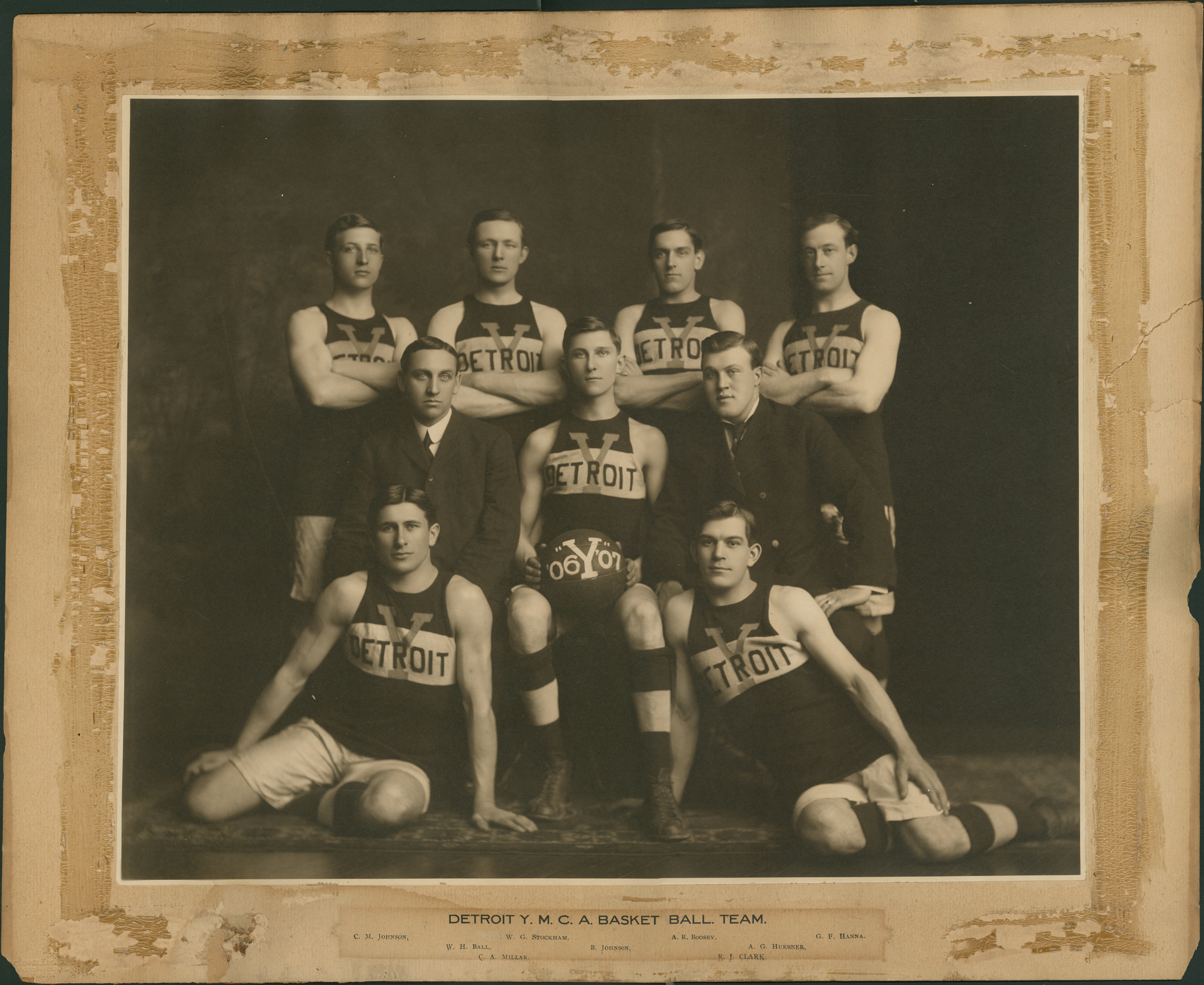 Y.M.C.A. basketball team