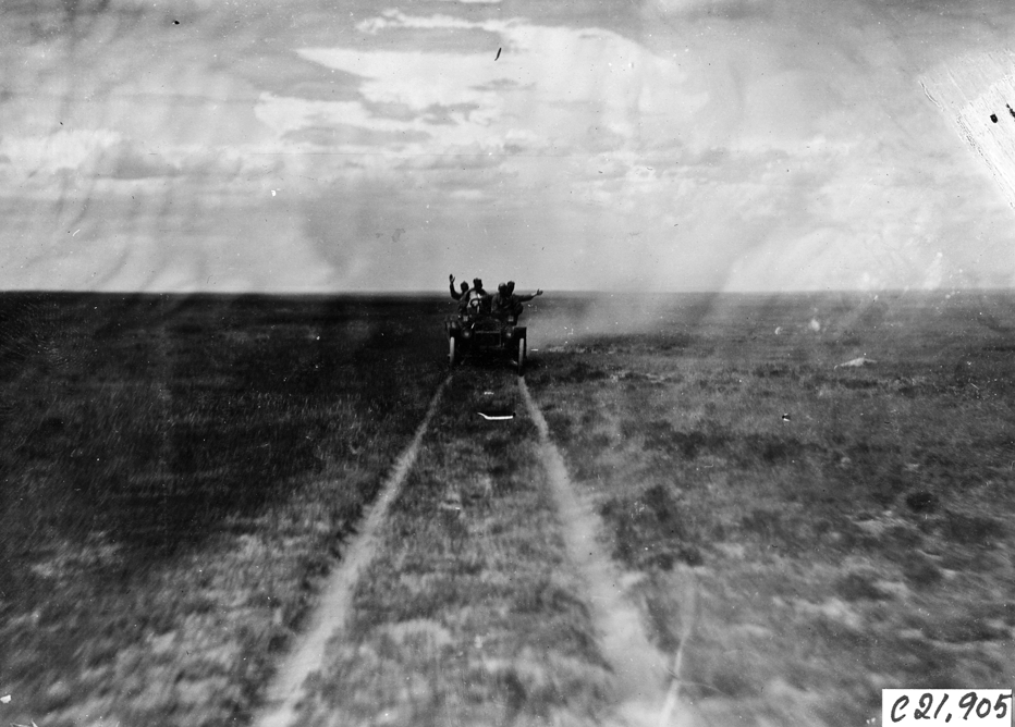 Maxwell car at the 1909 Glidden Tour