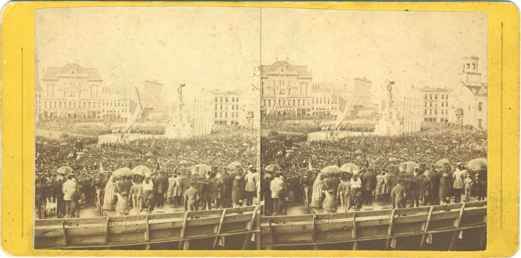 Dedication of Soldiers' and Sailors' Monument