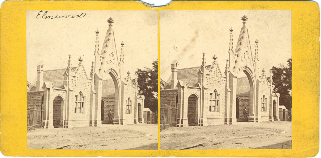 Elmwood Cemetery gatehouse