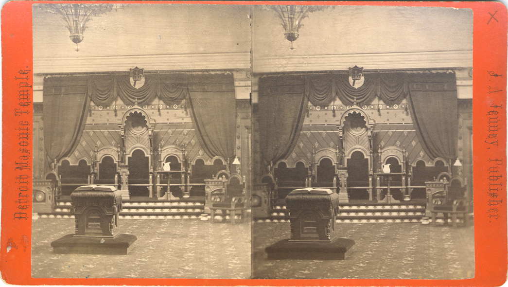 Masonic Temple interior view