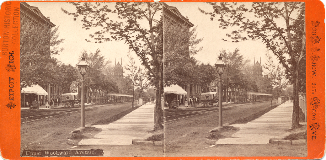 View of Woodward Avenue