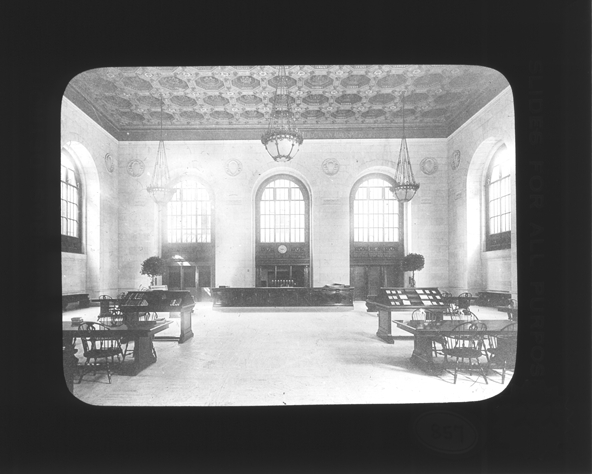 Reading Room at Detroit Public Library