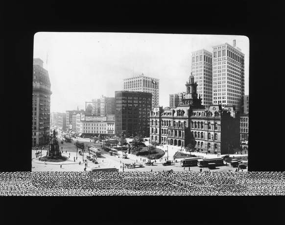 Bird's-eye view of Campus Martius