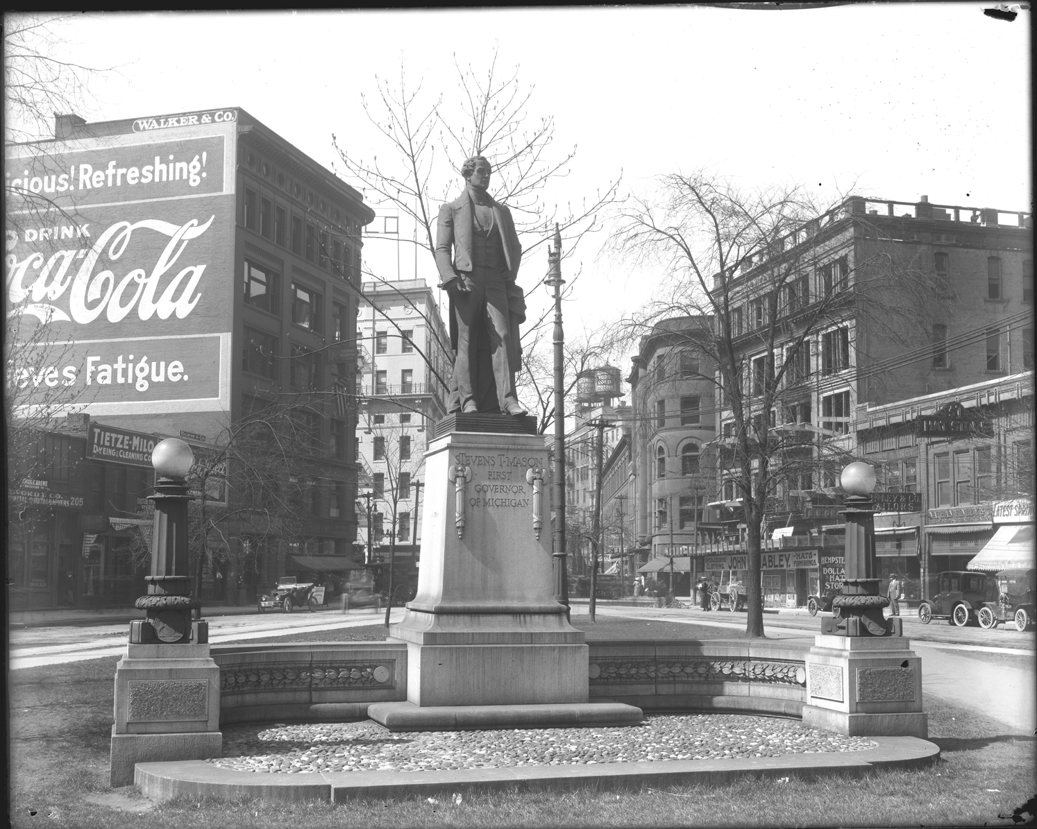 Stevens T. Mason statue