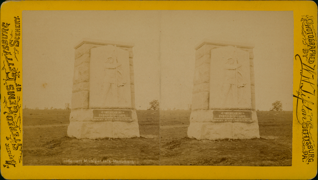 Fourth Michigan Infantry monument