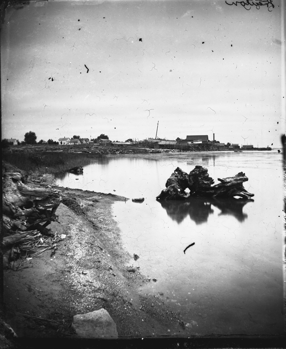 Trenton, Michigan shoreline