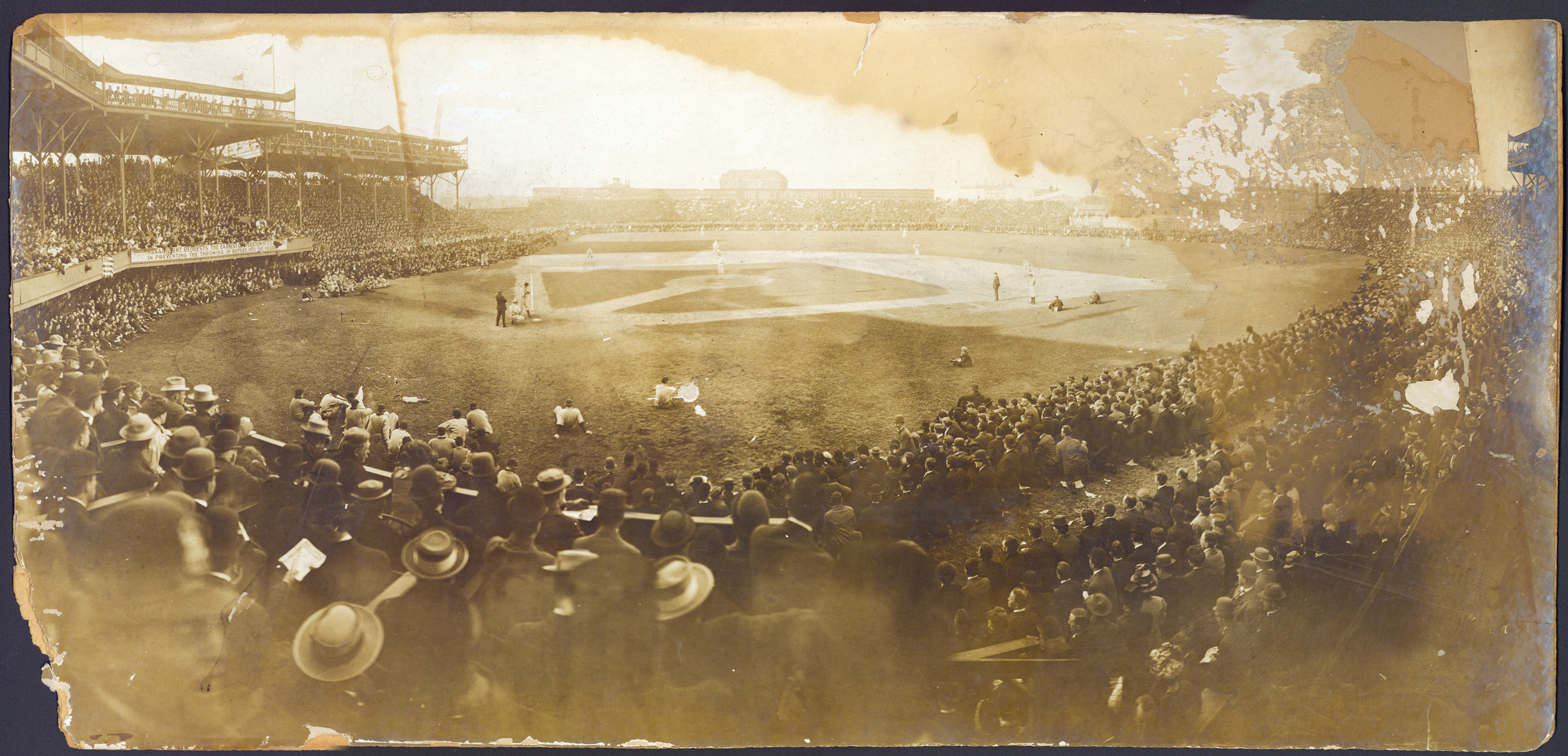 1907 World Series game