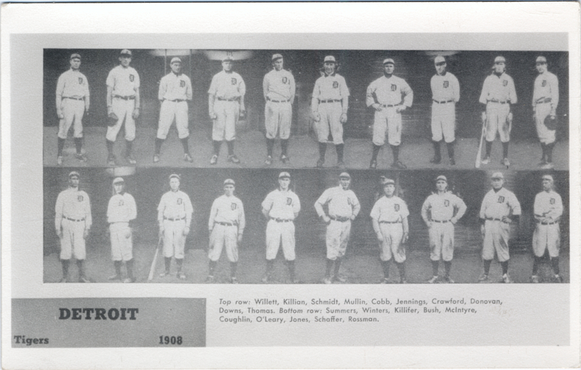 Detroit Tigers 1908 - Mickey's Place