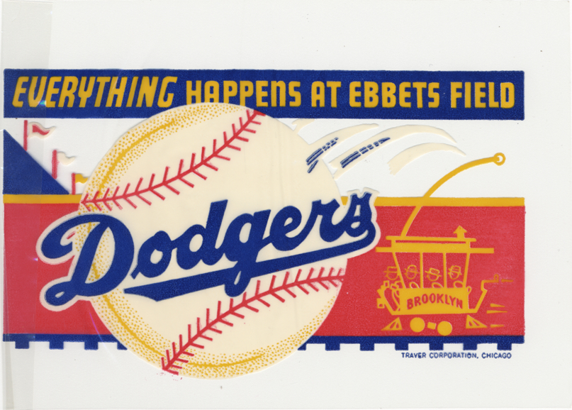 Brooklyn Dodgers decal