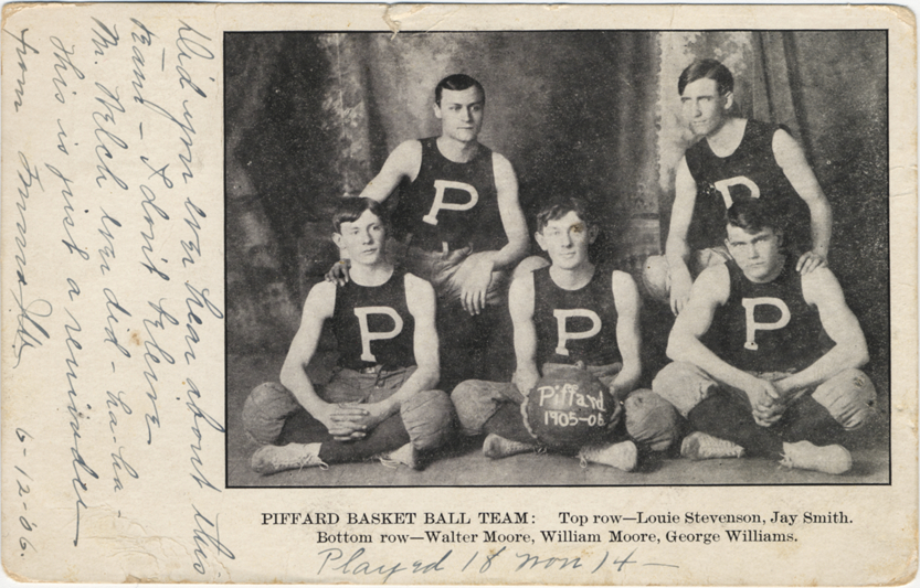 Piffard basketball team