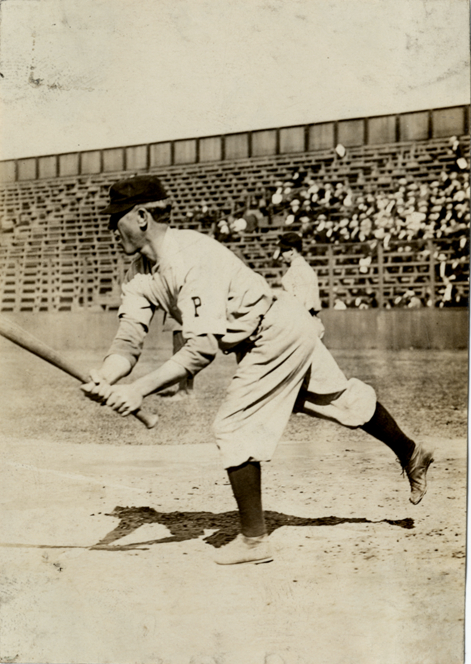 Kitty Bransfield, Philadelphia Phillies, baseball card portrait]