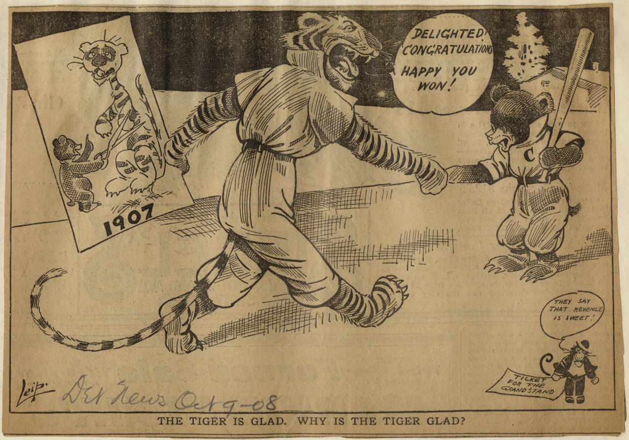 Cartoon tiger  Cartoon tiger, Detroit tigers, Detroit