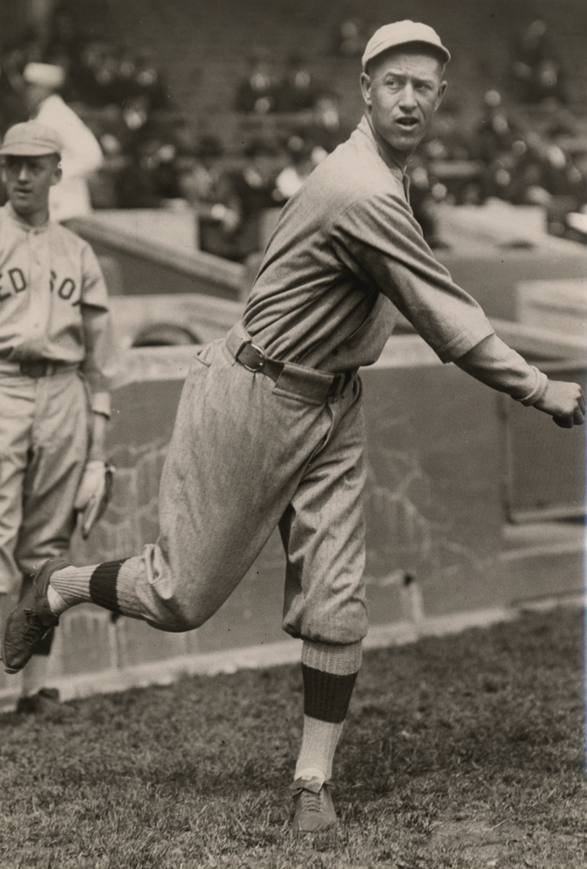  HistoricalFindings Photo: Joe Bush, Philadelphia Athletics,  Baseball Photo,1914 : Home & Kitchen