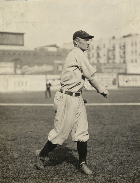 Terry Turner, Cleveland Naps, baseball card portrait]