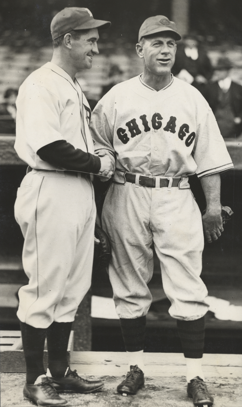 Mickey Cochrane and Charlie Grimm